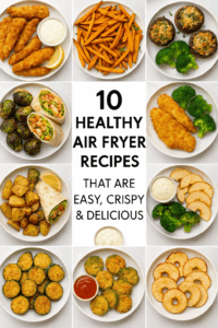Healthy Air Fryer Recipes | Easy, Low-Calorie, Delicious Meals