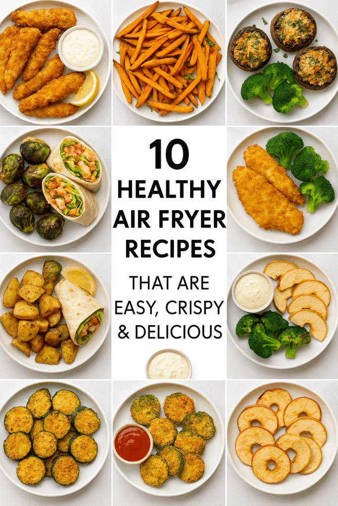 Healthy Air Fryer Recipes | Easy, Low-Calorie, Delicious Meals