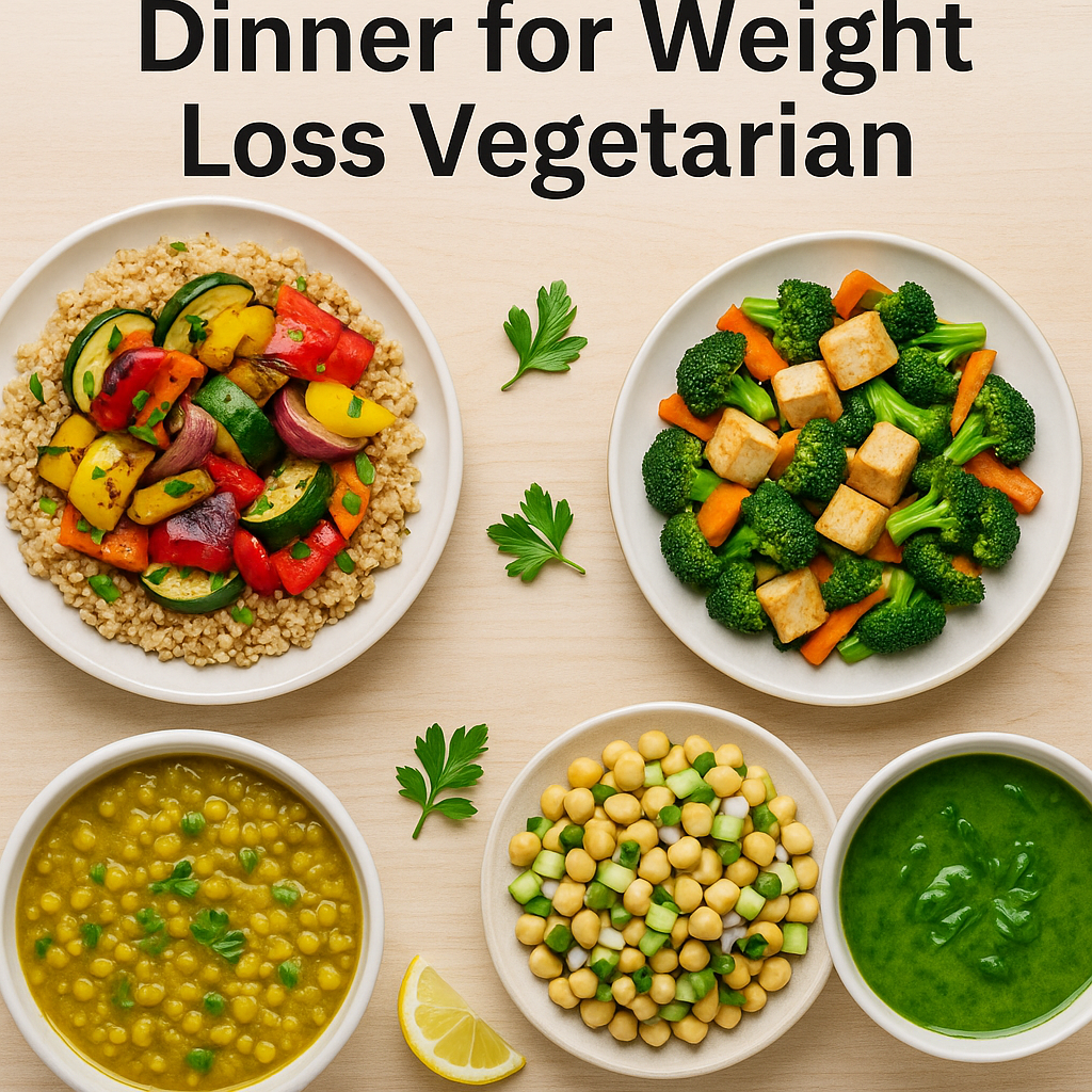 Healthiest Dinner for Weight Loss Vegetarian